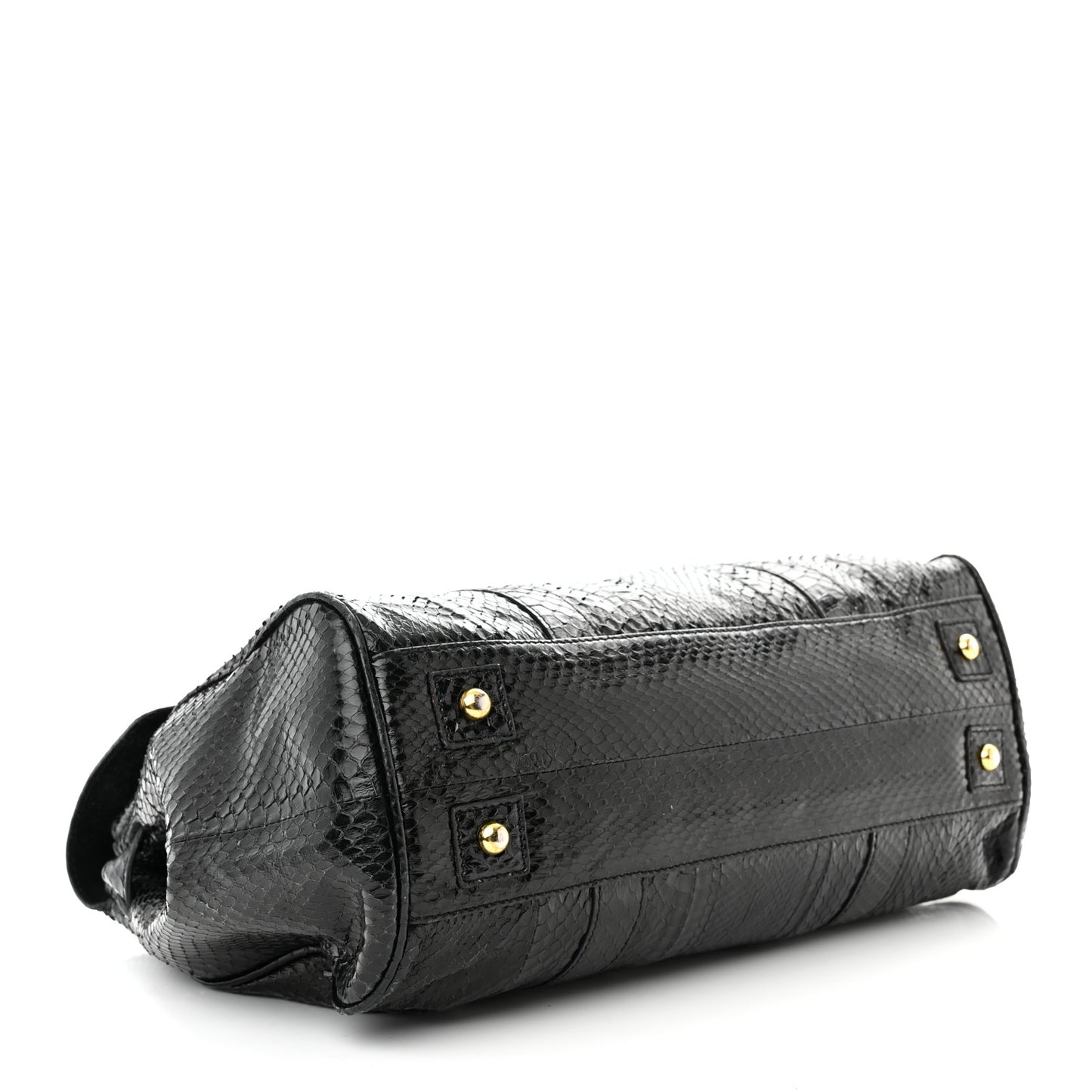 Silky Snake Print Bayswater Black