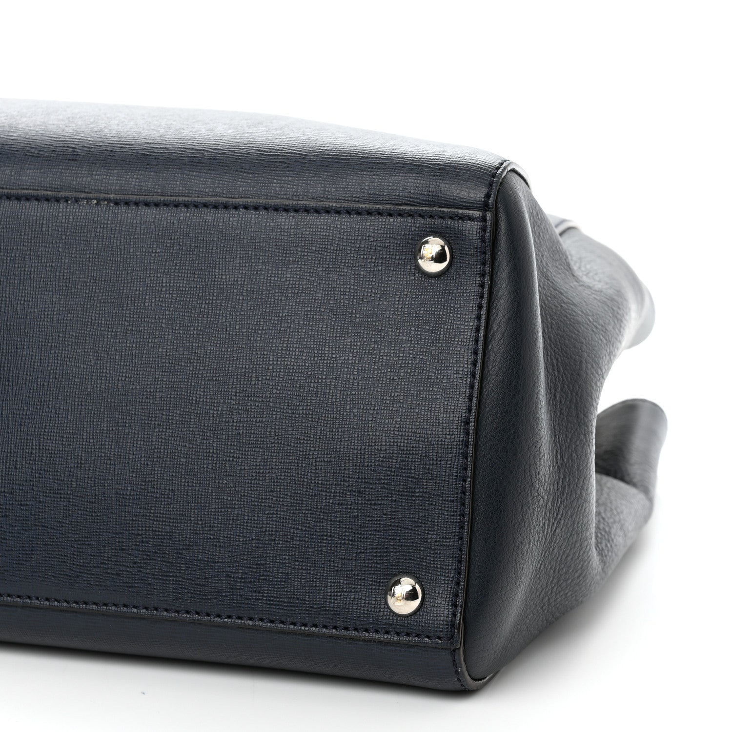 Fendi Vitello Elite Regular 2Jours Tote Lavagna 9 of 10