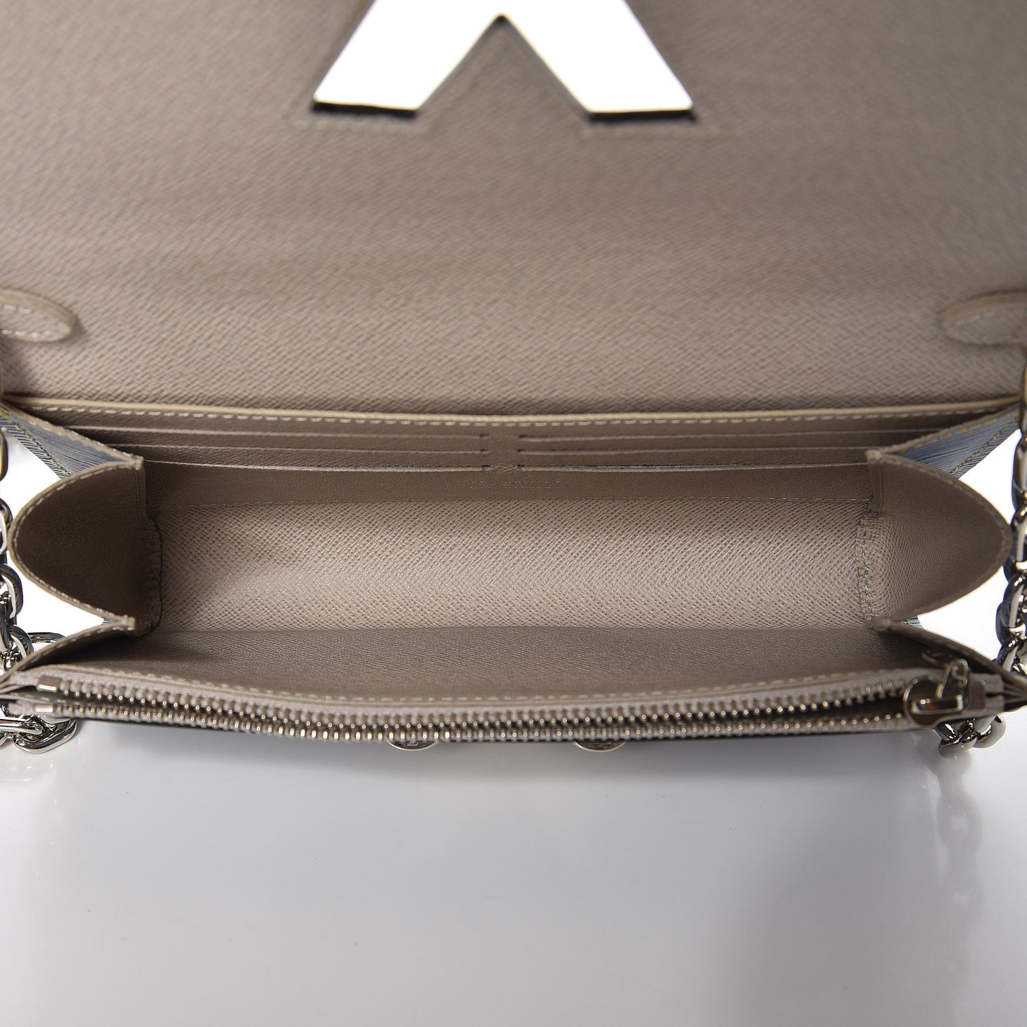 Louis Vuitton Epi Twist Chain Wallet Denim Light 5 of 6