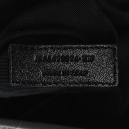 Saint Laurent Crinkled Calfskin Matelasse Monogram Medium Niki Chain Satchel Asphalt 6 of 10