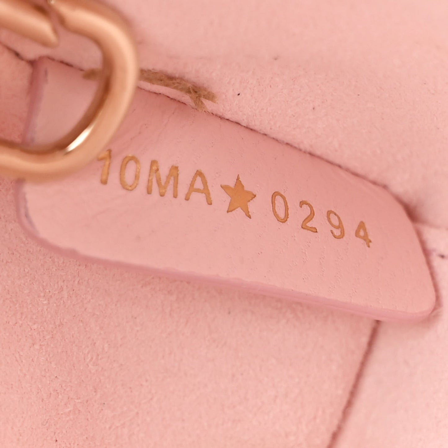 Lambskin Cannage Dioramour Micro Lady D-Joy Rose De Vents