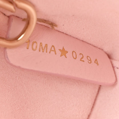 Christian Dior Lambskin Cannage Dioramour Micro Lady D-Joy Rose De Vents 7 of 11
