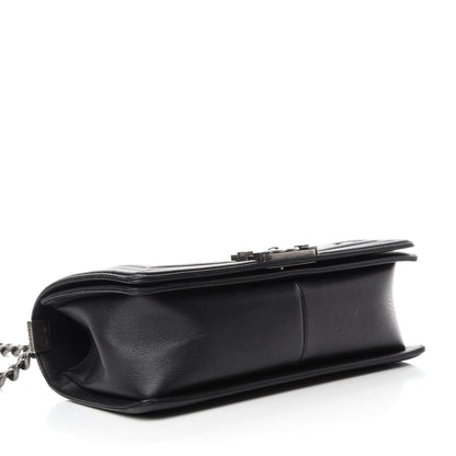 Chanel Calfskin Quilted Medium Boy Flap Black 4 of 11