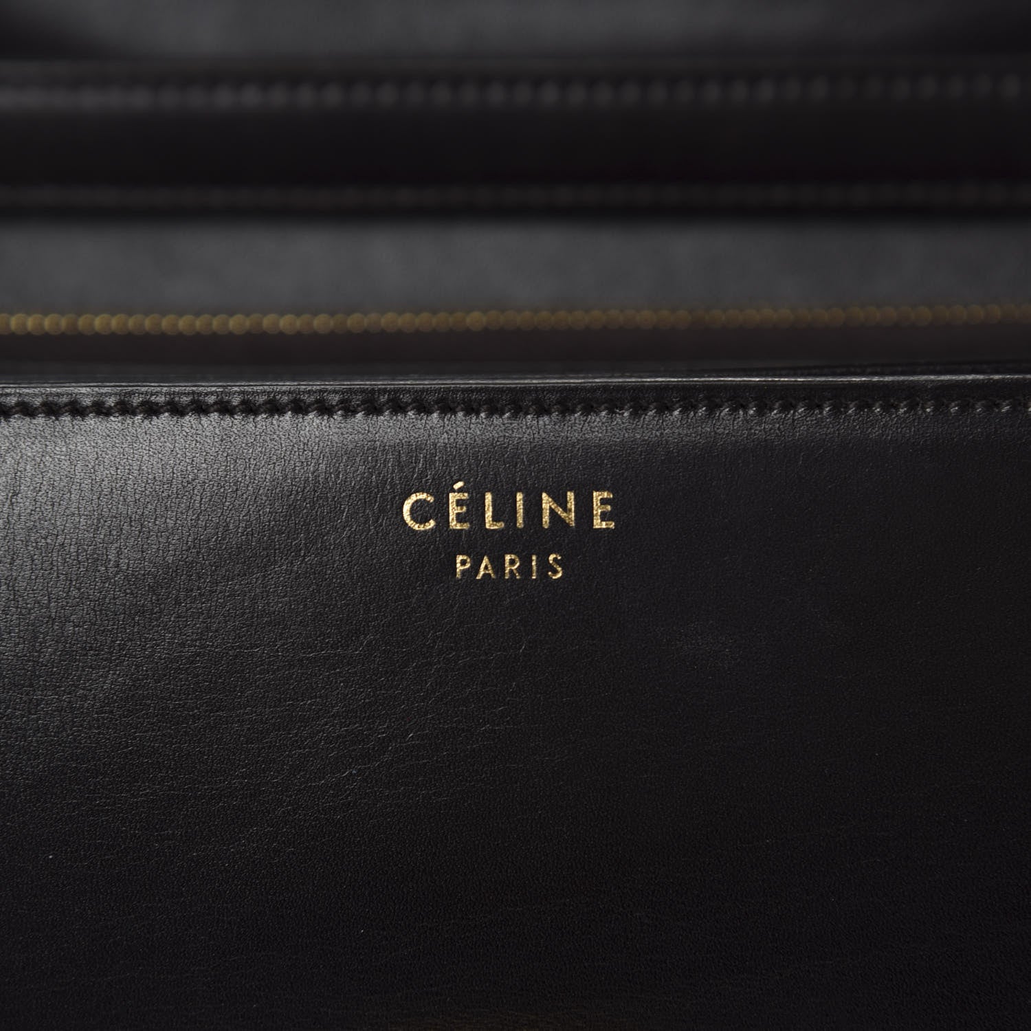 Celine Box Calfskin Medium Classic Box Flap Bag Espresso 11 of 13