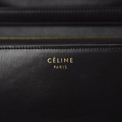 Celine Box Calfskin Medium Classic Box Flap Bag Espresso 11 of 13