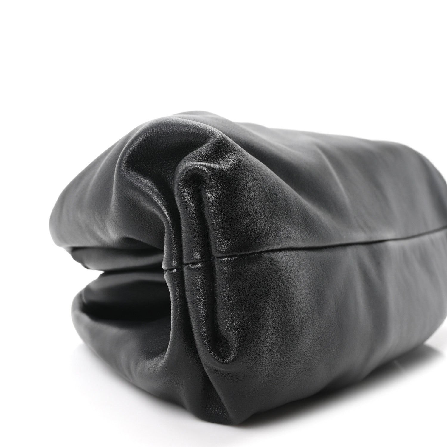 Bottega Veneta Smooth Butter Calf Teen Pouch Black 9 of 10
