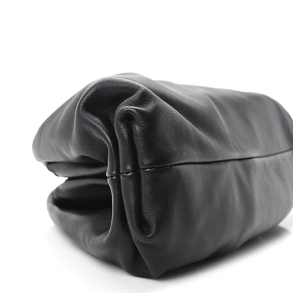 Bottega Veneta Smooth Butter Calf Teen Pouch Black 9 of 10