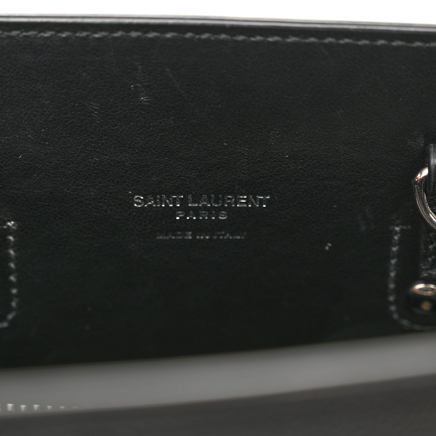 Saint Laurent Grain De Poudre Baby Sac De Jour Black 6 of 14