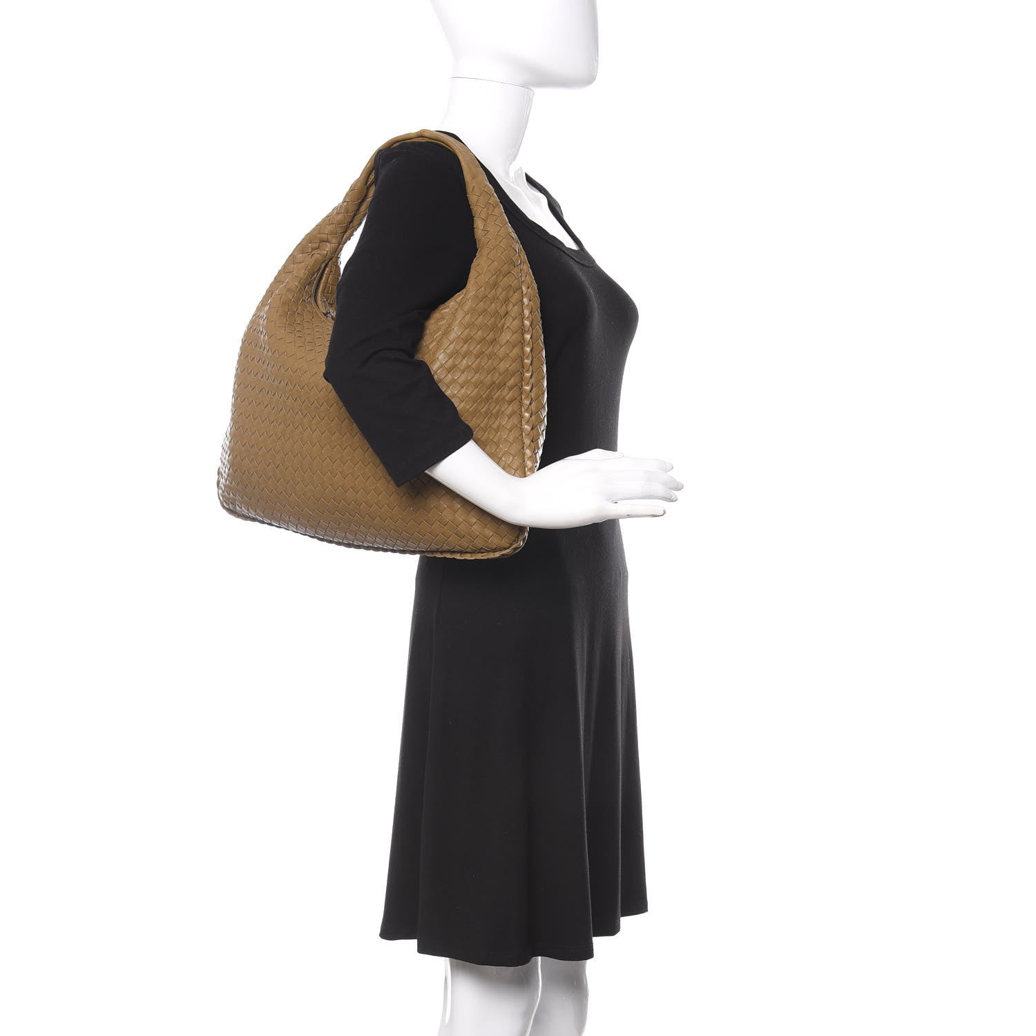 Bottega Veneta Nappa Intrecciato Large Veneta Hobo Chene 2 of 9