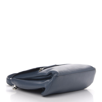 Givenchy Grained Calfskin Medium Pandora Pure Flap Bag Blue Mineral 4 of 12
