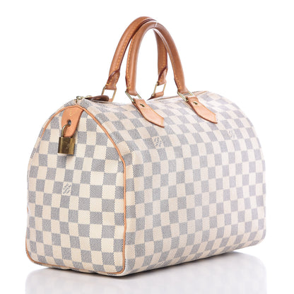 Louis Vuitton Damier Azur Speedy 30 3 of 14