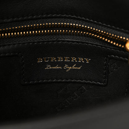 Burberry Trench Calfskin Small DK88 Top Handle Bag Black 6 of 10