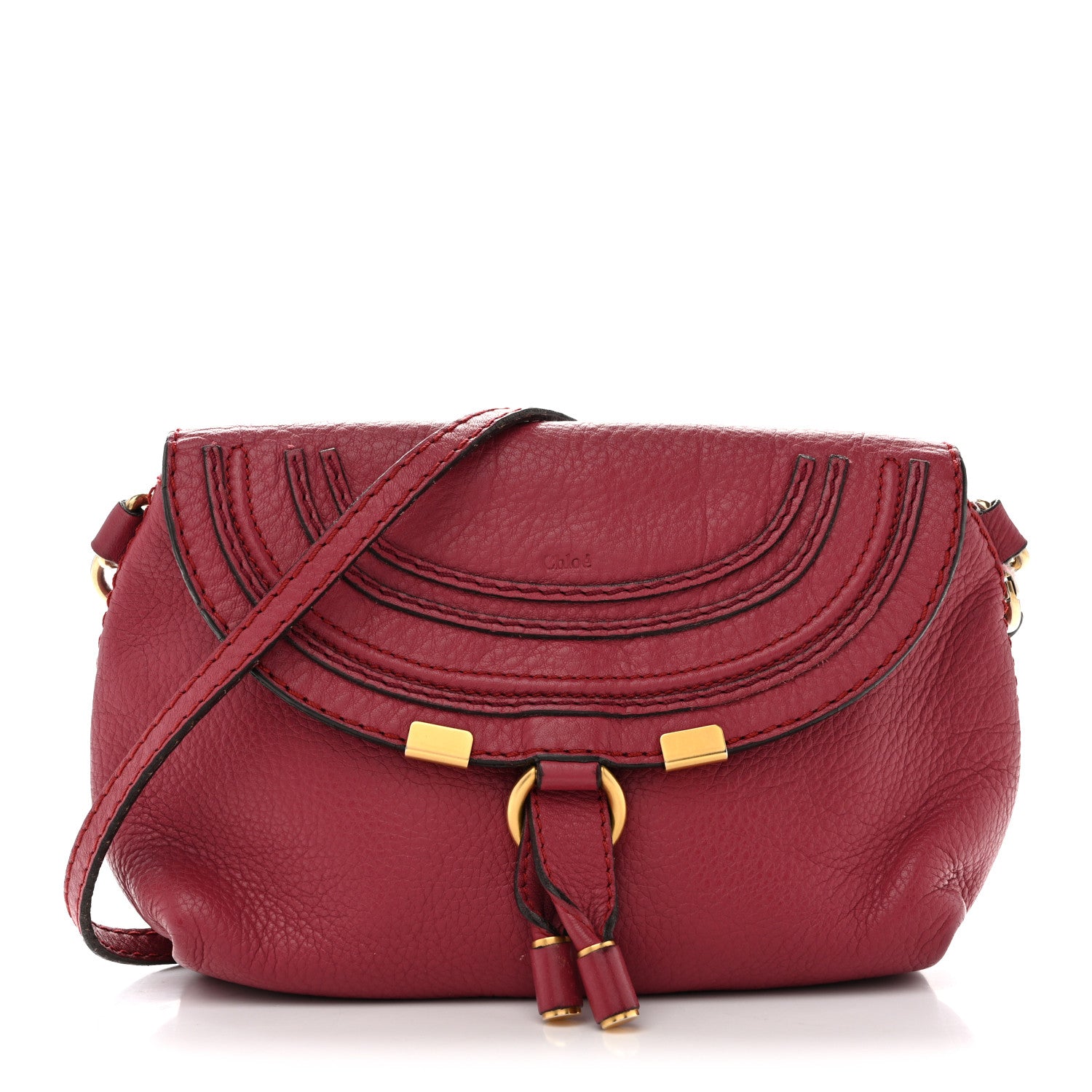 Chloe Calfskin Marcie Pochette Crossbody Bag Dreamy Pink 1 of 16