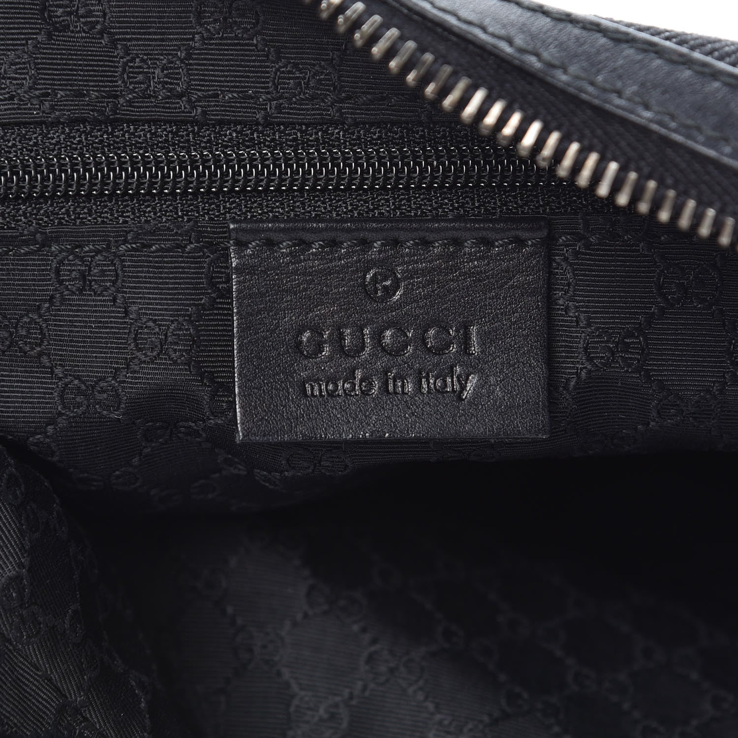 Gucci Denim Web Small Clasp Hobo Black 6 of 11