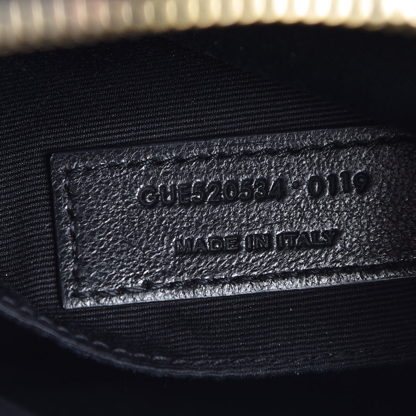 Calfskin Matelasse Monogram Lou Camera Bag Black
