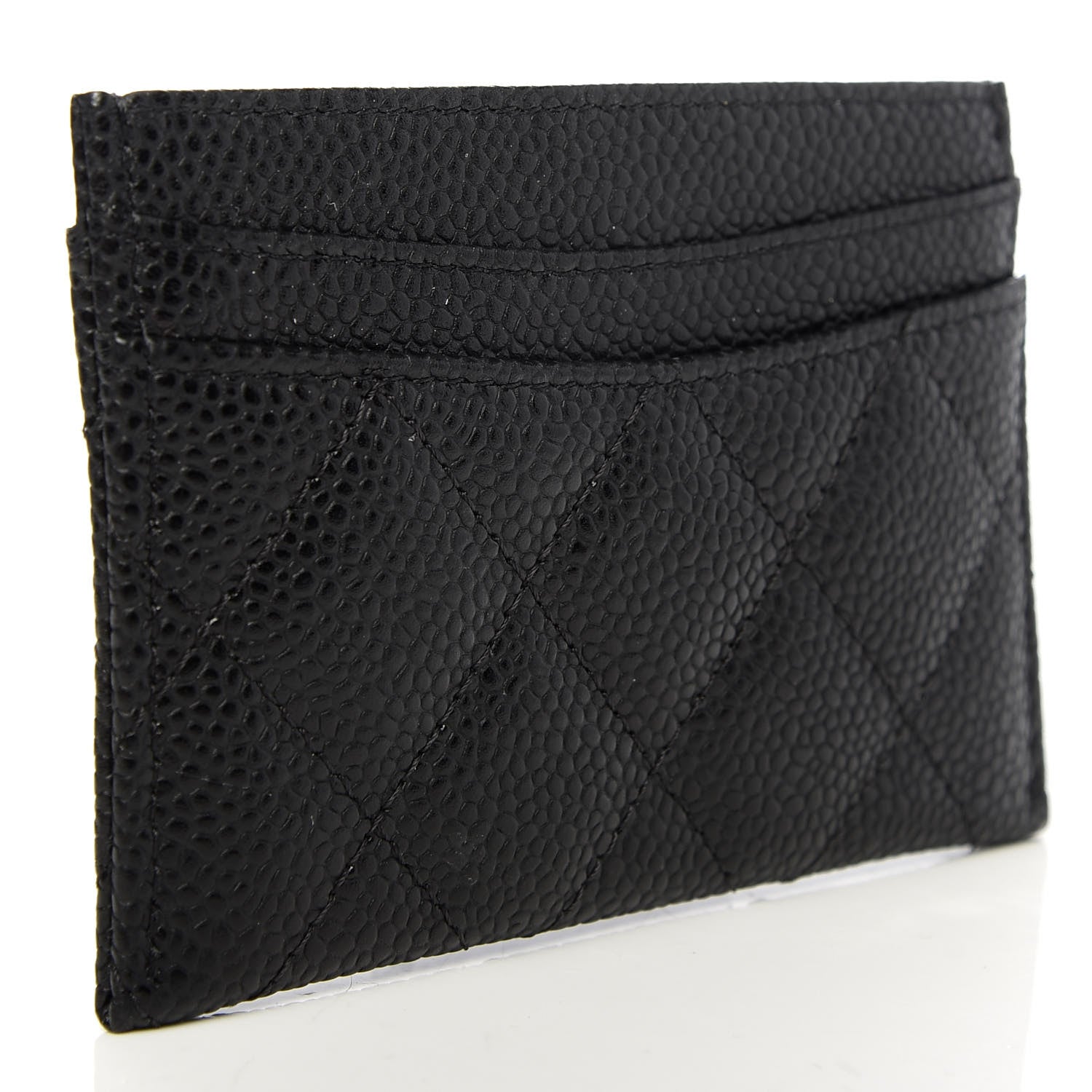 Chanel Caviar Quilted Card Holder Black 3 of 9