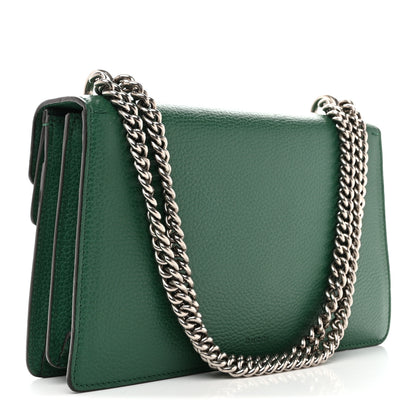 Gucci Dollar Calfskin Crystal Small Dionysus Shoulder Bag Emerald 3 of 10