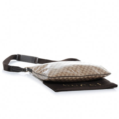 Gucci Crystal Monogram Messenger Bag Brown 4 of 7