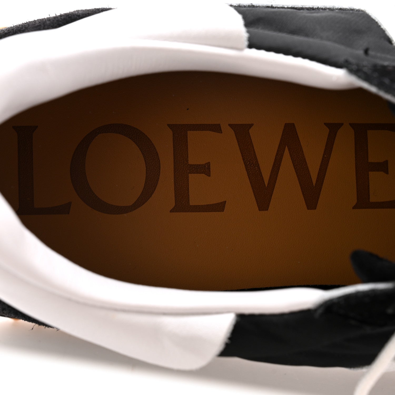 Loewe Nylon Suede Flow Runners Sneakers 42 Black 7 of 11