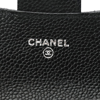 Chanel Caviar Quilted Flap Card Holder Black 6 of 9