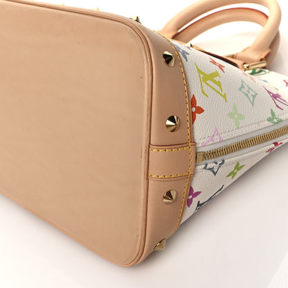 Louis Vuitton Monogram Multicolor Alma White 9 of 9