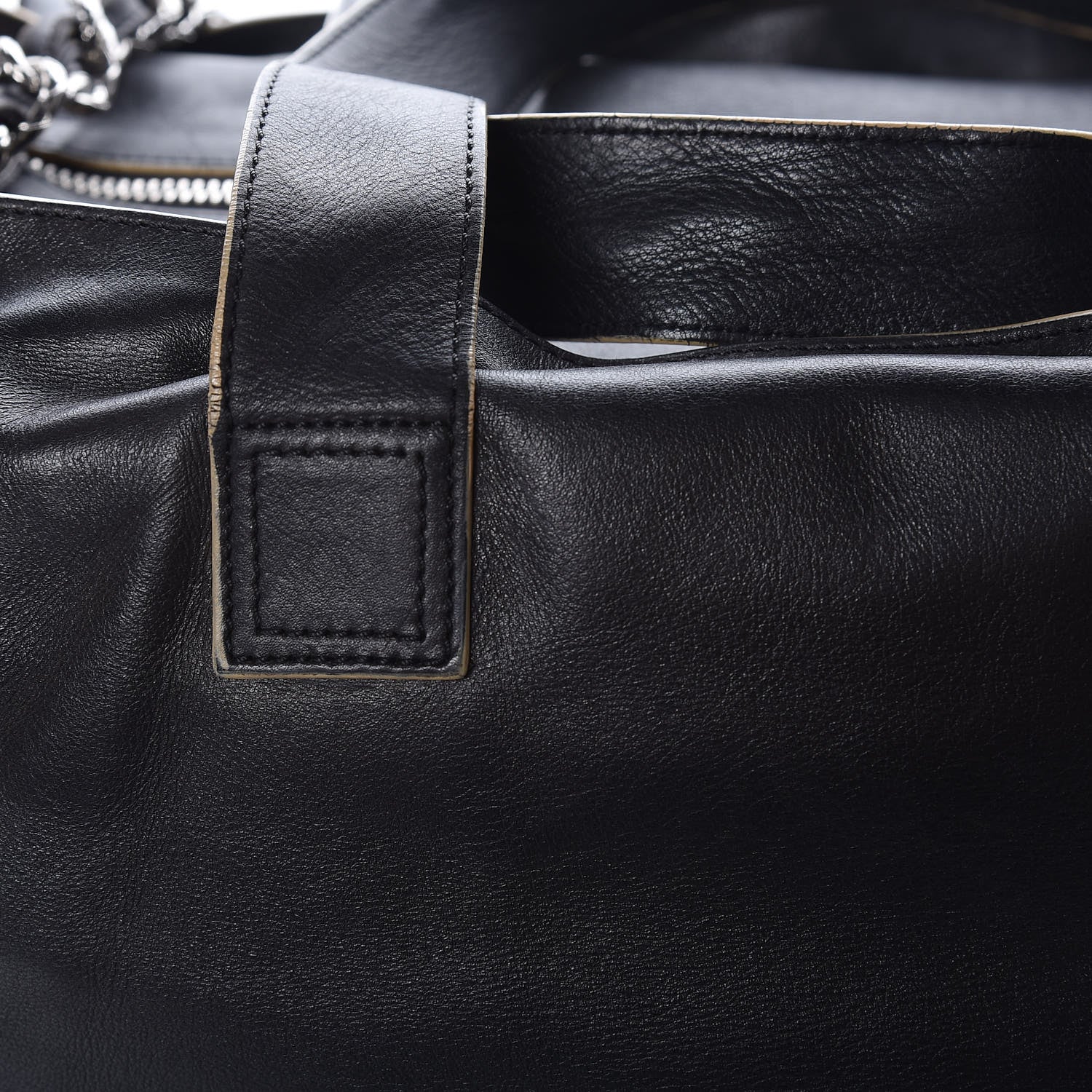 Chanel Calfskin CC Duffel Bag Black 12 of 17