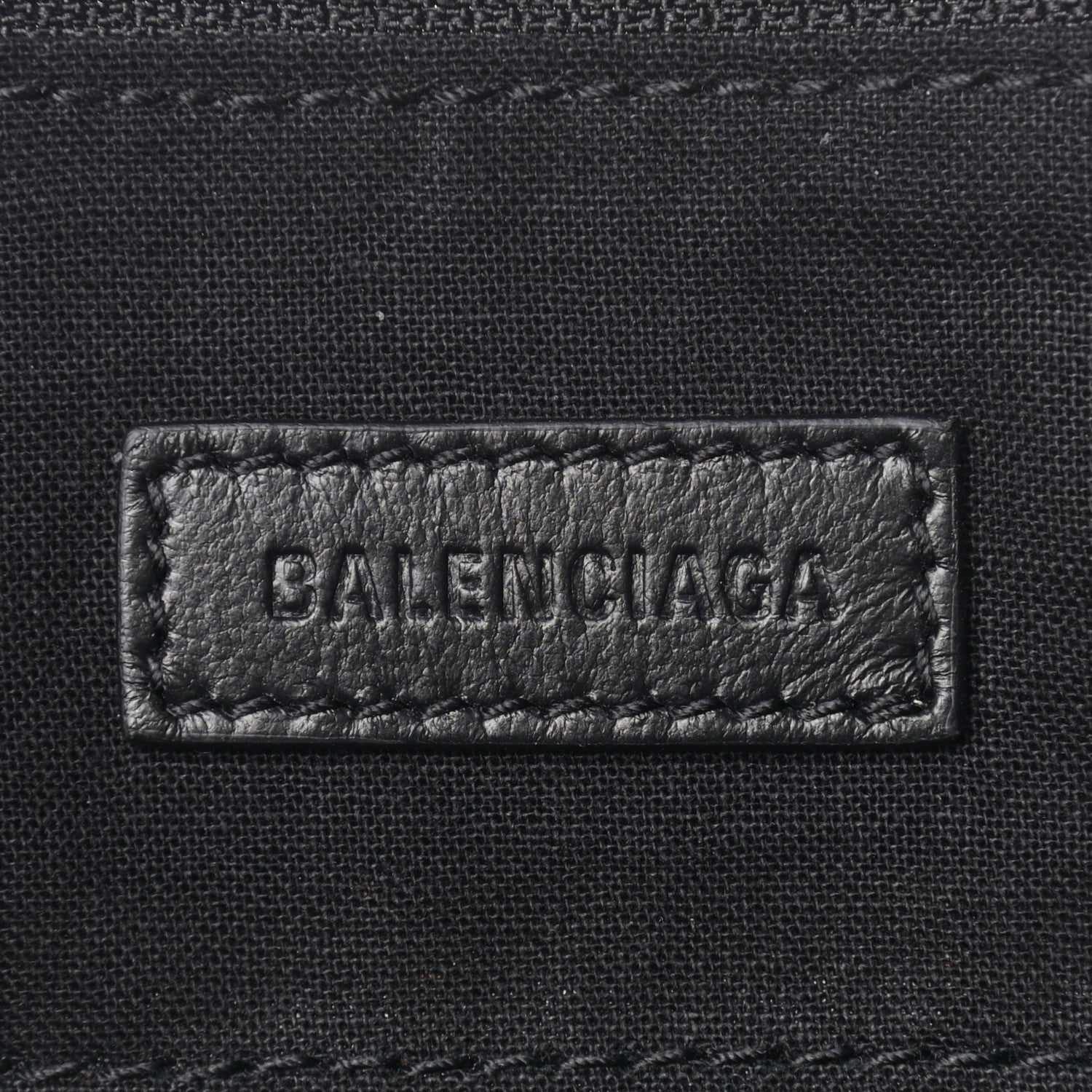 Balenciaga Calfskin Explorer Small Sling Bag Black 6 of 9