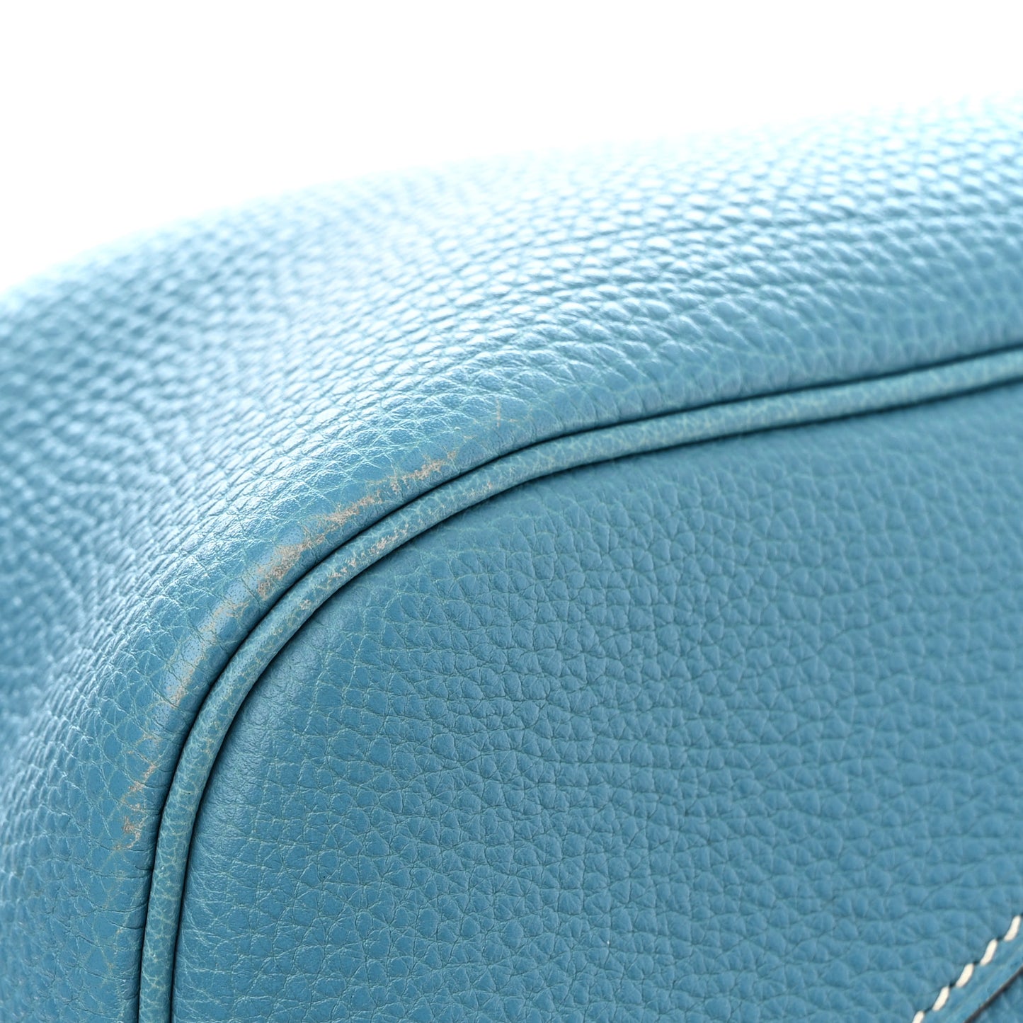 Togo Trim II 31 Shoulder Bag Blue Jean
