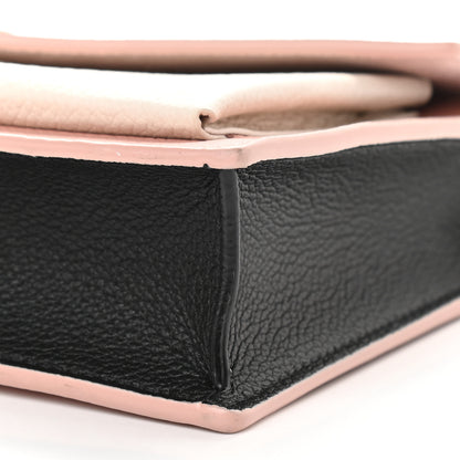 Louis Vuitton Calfskin My Lockme Chain Pochette Rose Ballet White 8 of 8