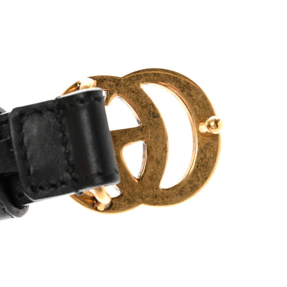 Gucci Calfskin Double G 20mm Belt 105 42 Black 6 of 6