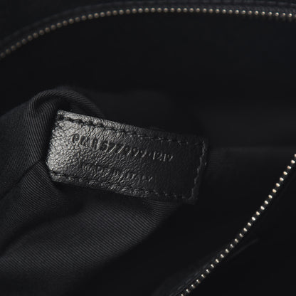 Saint Laurent Crinkled Calfskin Matelasse Monogram Medium Niki Shopper Tote Smog 8 of 11