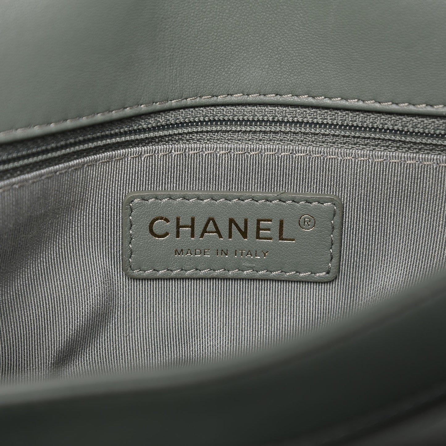Lambskin Quilted Coco Vintage Flap Green