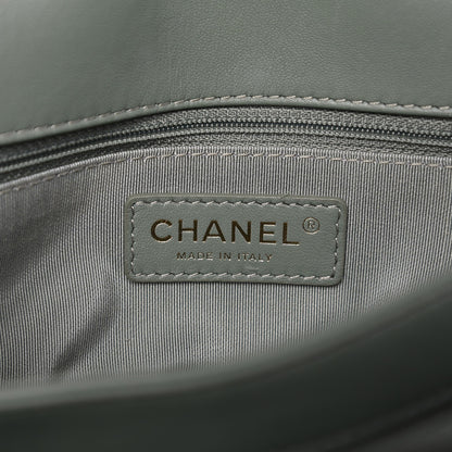 Chanel Lambskin Quilted Coco Vintage Flap Green 7 of 14