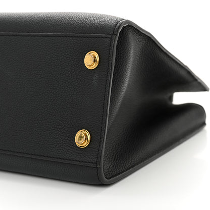 Louis Vuitton Taurillon City Steamer MM Black 9 of 14