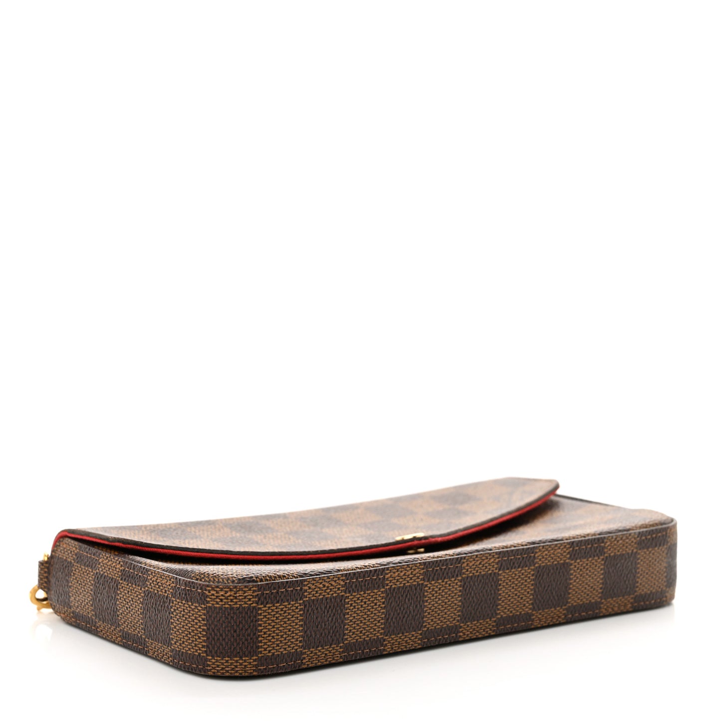 Damier Ebene Pochette Felicie Chain Wallet