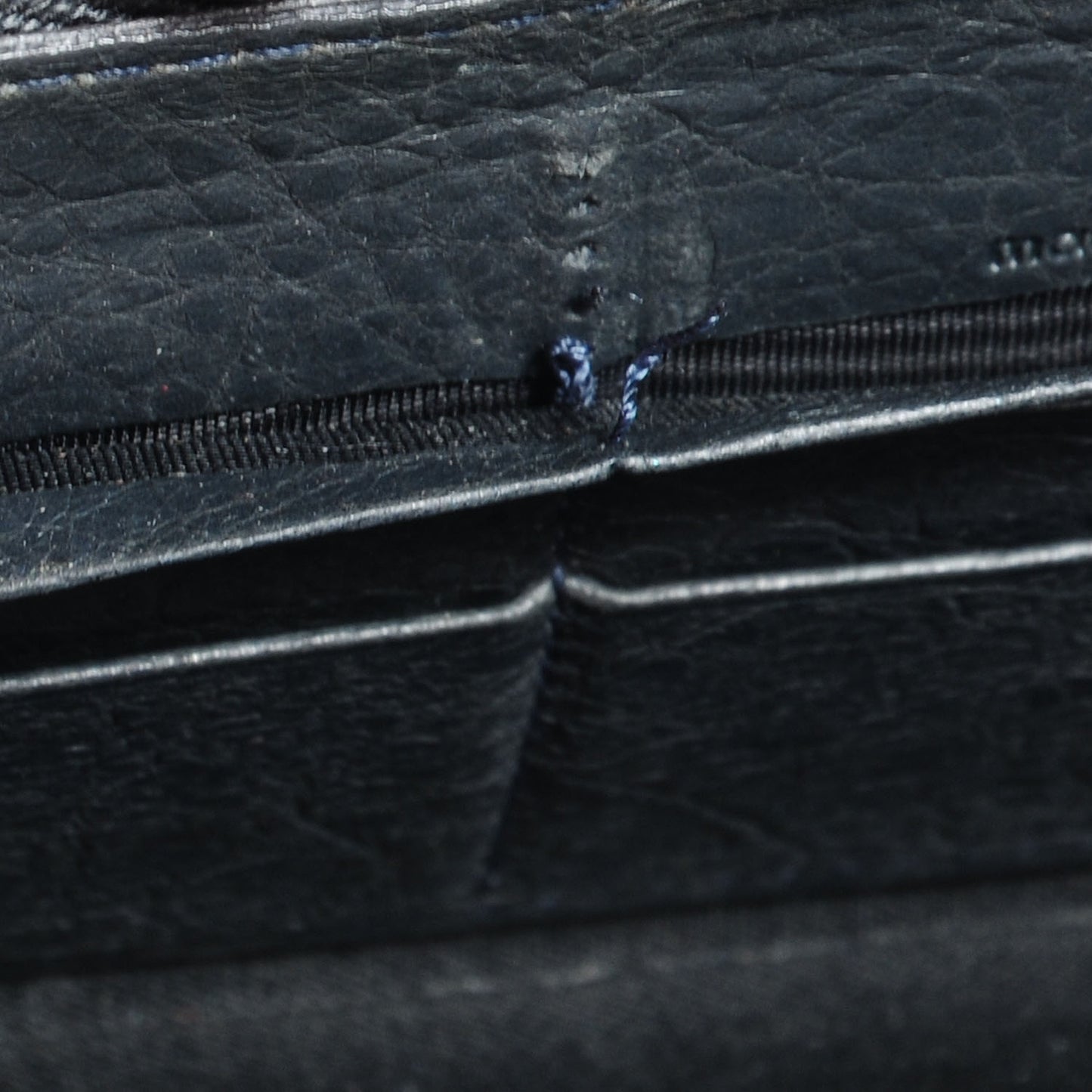 Arena Classic Hardware Continental Zip Around Wallet Anthracite