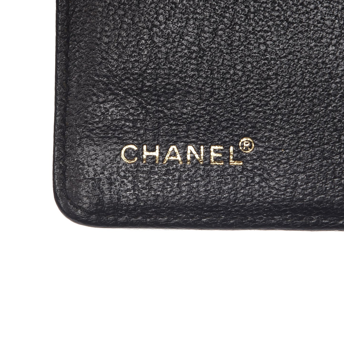 Goatskin Small Ring Agenda Planner Black