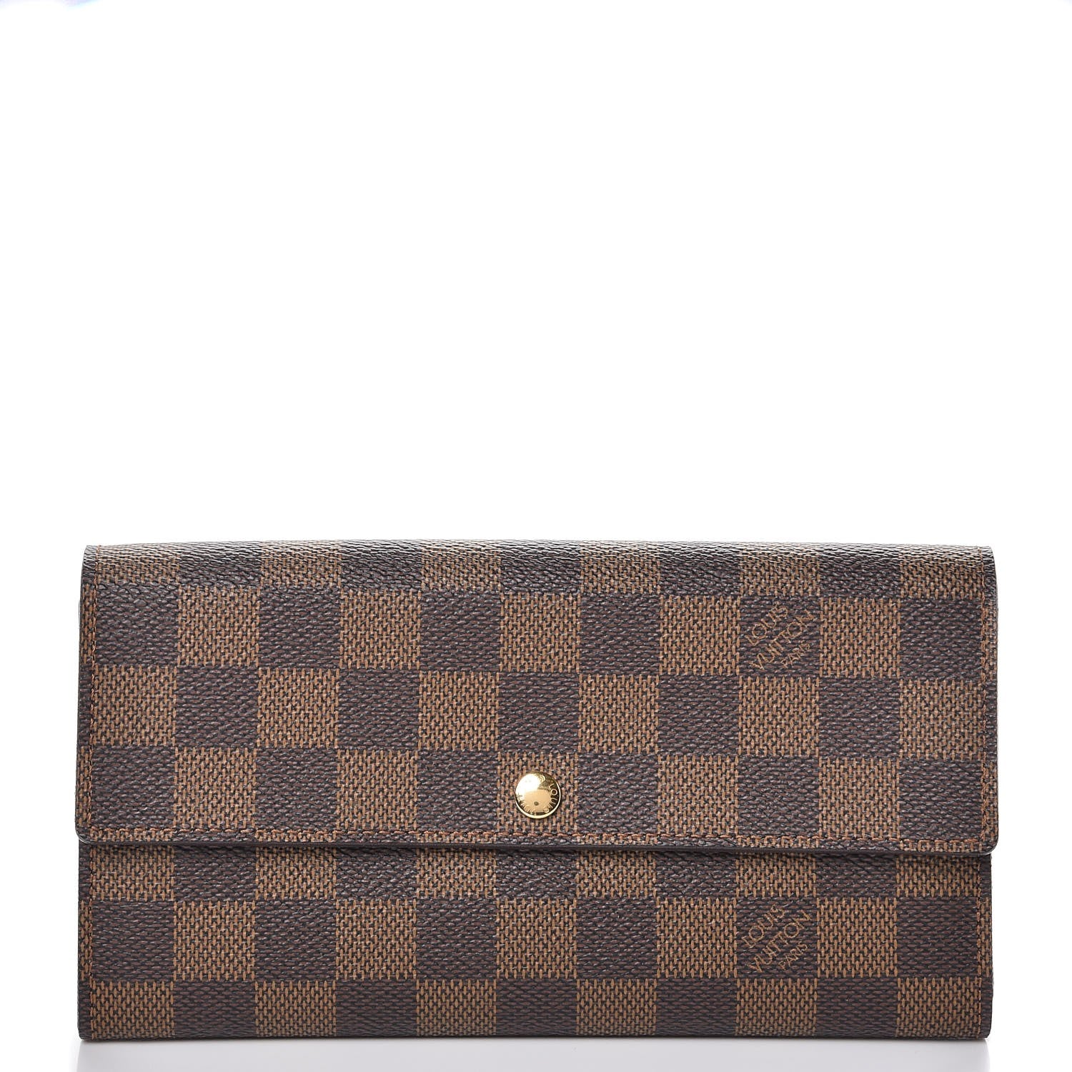 Louis Vuitton Damier Ebene Sarah Wallet 1 of 7