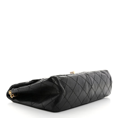 Chanel Aged Calfskin Quilted 2.55 Reissue 226 Flap Black 4 of 10