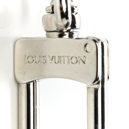 Louis Vuitton Pochette Extender Key Ring Chain Silver 3 of 4