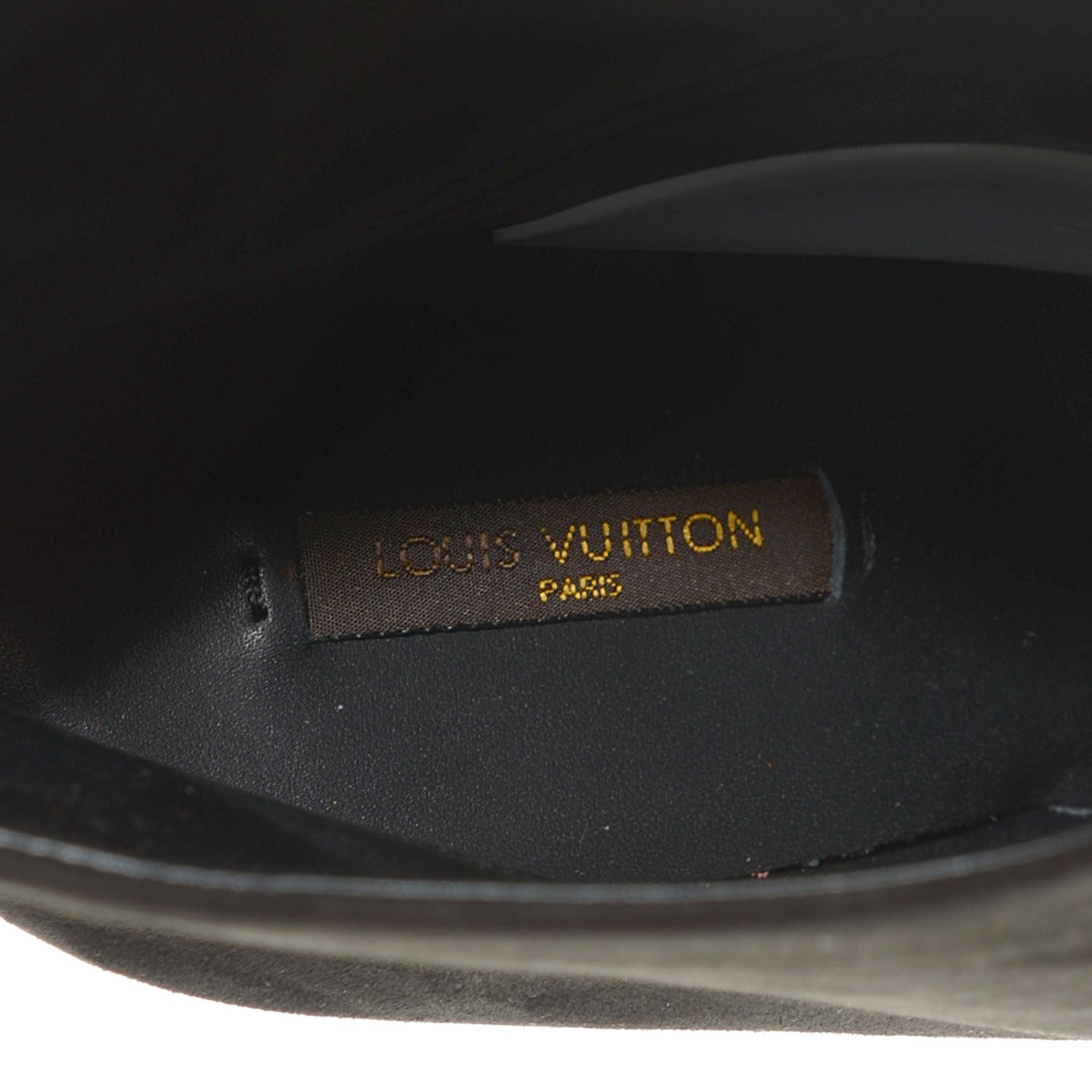 Louis Vuitton Suede Eyeline Ankle Boots 37 Black 7 of 7