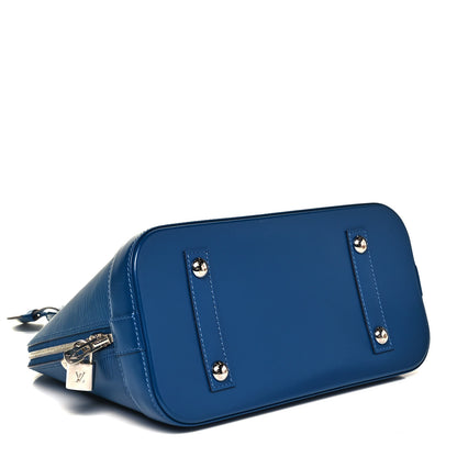 Louis Vuitton Epi Alma PM Cyan 4 of 10