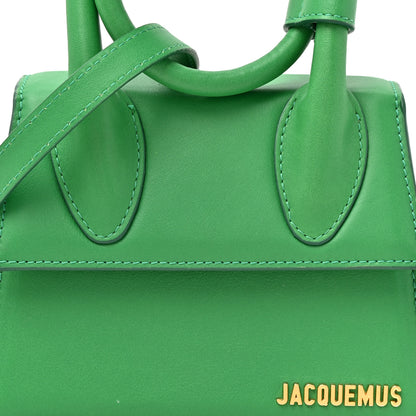 Jacquemus Smooth Calfskin Le Chiquito Noeud Green 7 of 12