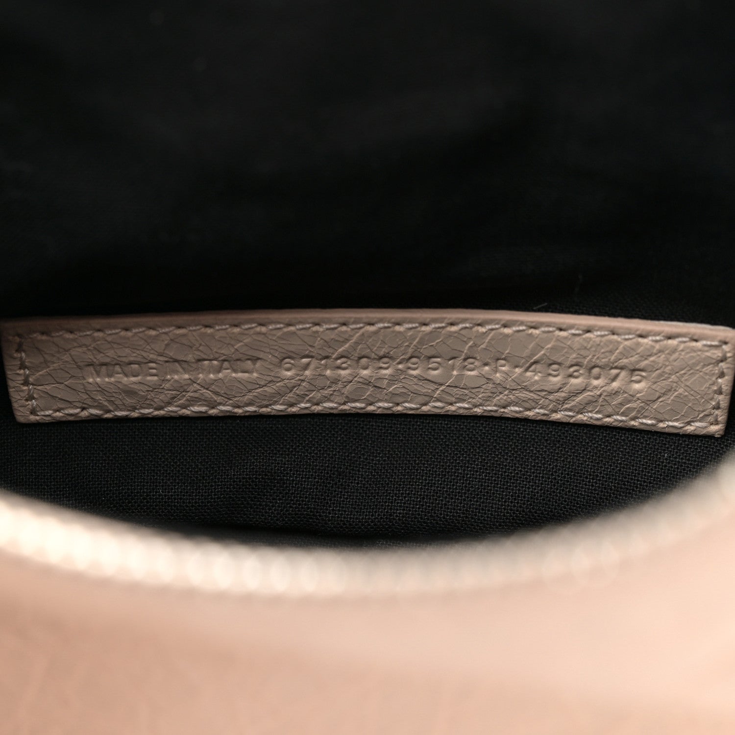 Balenciaga Agneau Arena Le Cagole Shoulder Bag XS Sand Beige 8 of 12