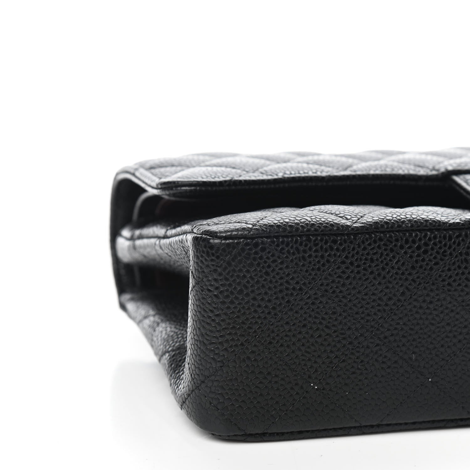 Chanel Caviar Quilted Medium Double Flap Black 8 of 9