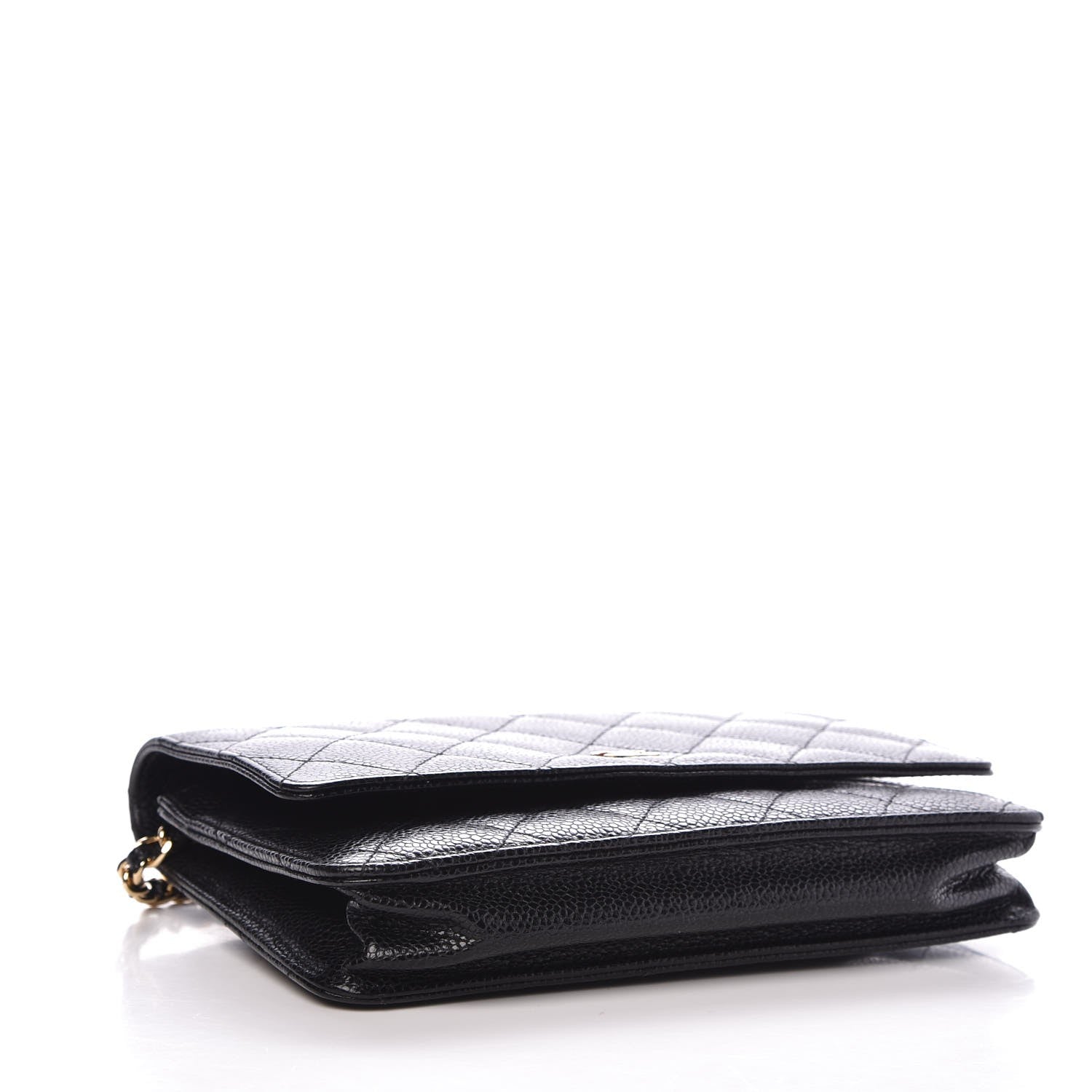 Chanel Caviar Quilted Wallet On Chain WOC Black 4 of 9