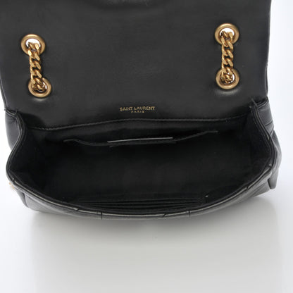 Saint Laurent Lambskin Patchwork Monogram Small Jamie Black 5 of 11