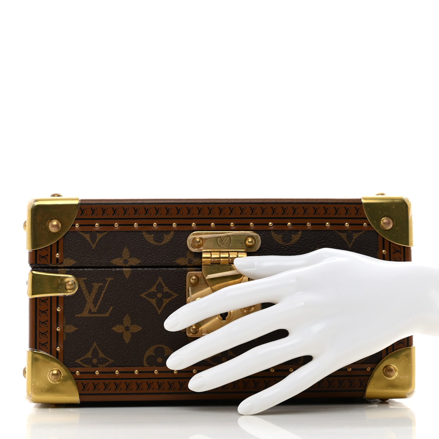 Louis Vuitton Monogram Coffret Tresor 24 Royal Blue 2 of 7