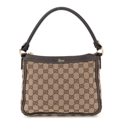 Gucci Monogram Abbey Shoulder Bag Dark Brown 1 of 11