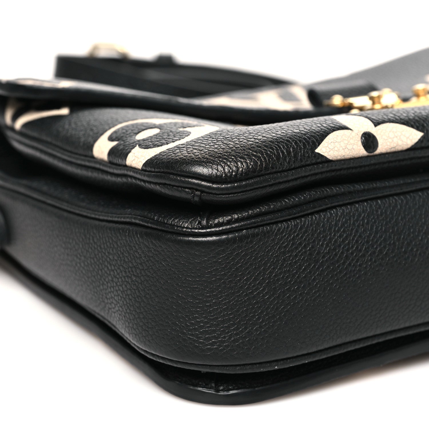 Louis Vuitton Empreinte Monogram Giant Pochette Metis Black Beige 8 of 10